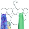 Umeras pentru esarfe Classico, iDesign, 33.5x1.5x26 cm, otel