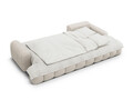 Coltar extensibil dreapta 3 locuri, Linz, Cosmopolitan Design, 275x142x84 cm, tesatura structurata, bej