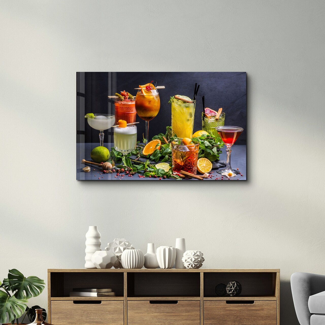 Tablou decorativ, VFT-2051, Dimensiuni: 46 x 72 cm, Multicolor - view 2