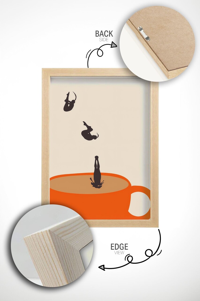 Tablou decorativ, Artsrmdl1, Vopsea: 100% MDF (grosime: 2,7 mm), Multicolor - view 3