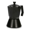 Filtru cafea Mia, Homla, 12x18 cm, 6 cesti, aluminiu, negru