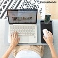 Masuta de laptop portabila Deskion InnovaGoods, 57.5x30.5 cm, MDF/poliester