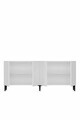 Consola, Hanah Home, Didema 180, 180x79x32 cm, Alb