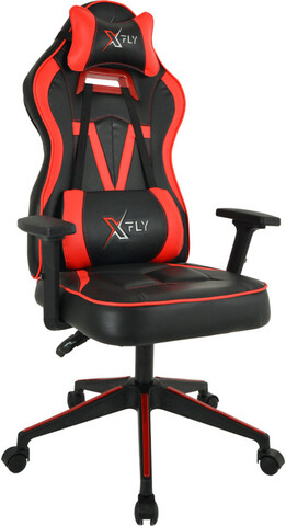 Scaun de birou, Seatix, XFly Vendetta, 62x120x46 cm, Poliuretan, Roșu/Negru mezoni.ro