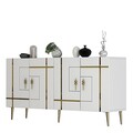 Consola, Olivia, Line KB150, Alb/Auriu
