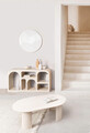 Bufet inferior Cairo, Bizzotto, 145 x 35 x 75 cm, lemn de mango
