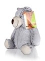 Opritor de usa Bear, Banquet, 15x15x28 cm, textil/nisip