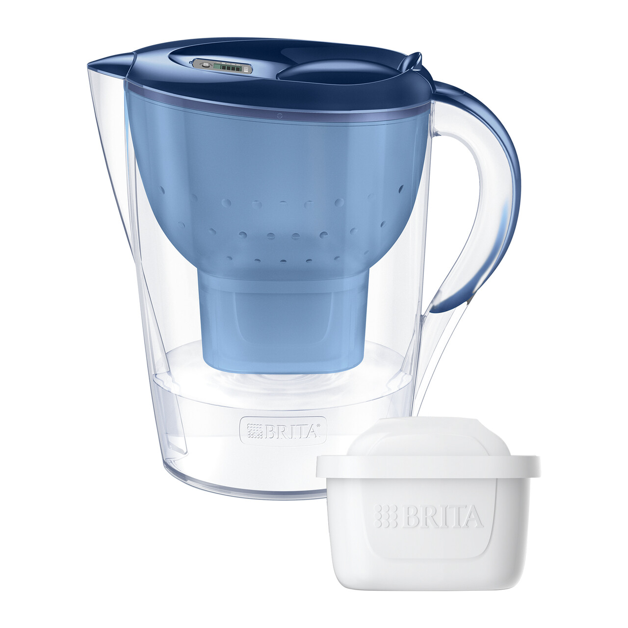 Starter pack BRITA Marella XL 3,5 L (blue) + 2 filtre Maxtra PRO - view 2