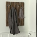 Cuier de perete, Furny Home, Anita, 64.7x80x3.6 cm, Maro