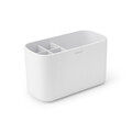 Organizator pentru accesorii baie, Brabantia, Caddy White, 19.5x9.8x11 cm, polipropilena, alb