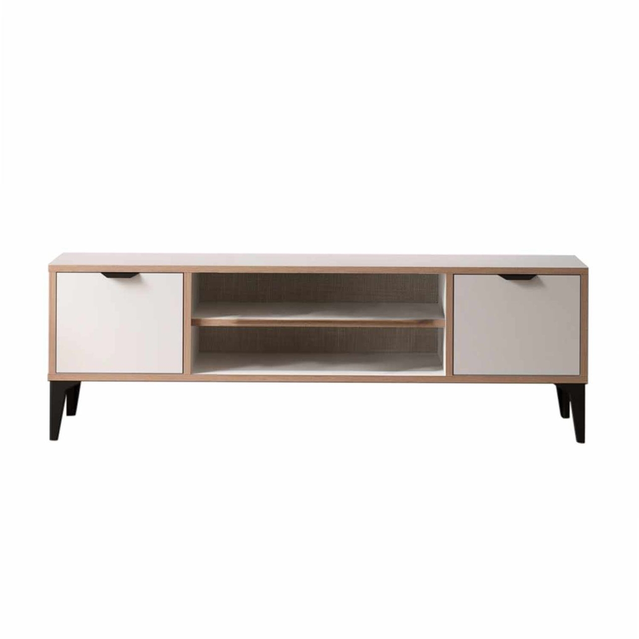 Comoda TV, Hanah Home, Arden, 140x46x35 cm, Alb - view 10