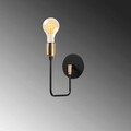 Aplica de perete, Tatum, 584TTM1906, Metal, Negru