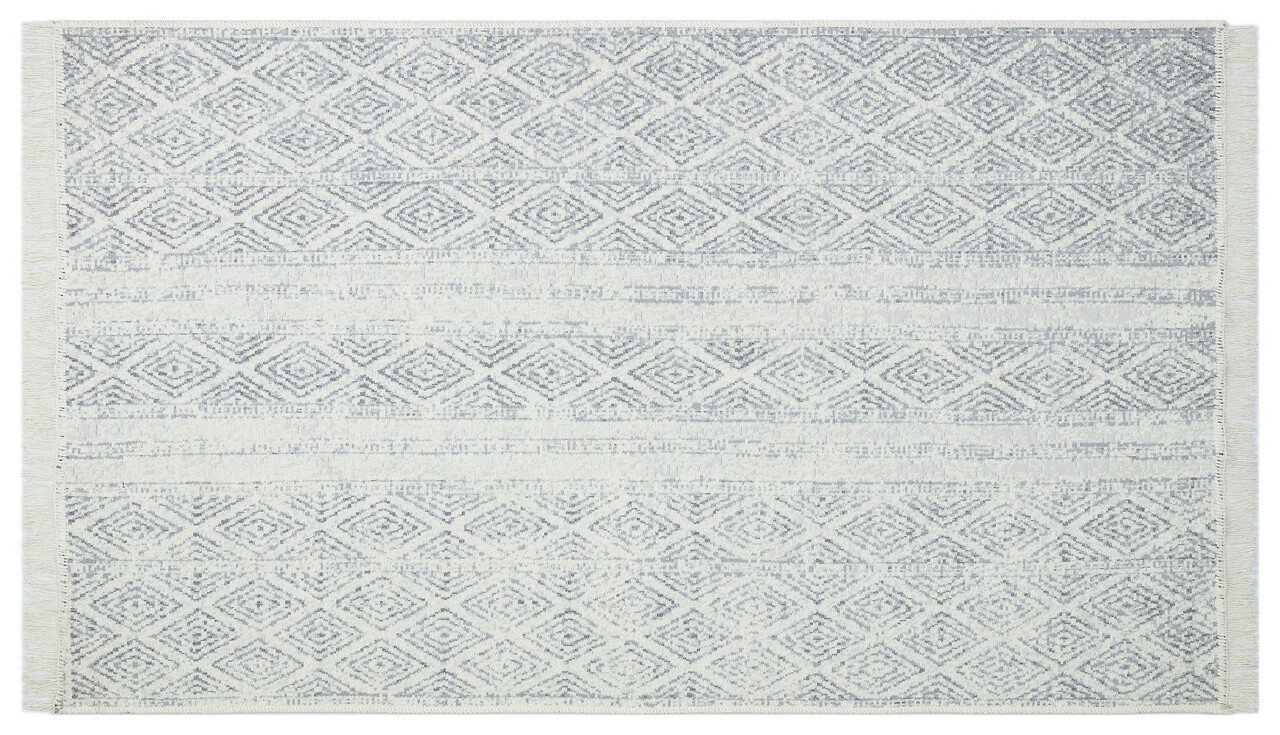 Covor, Ar 01, 160x230 cm, Bumbac, Gri/Alb - 1 | YEO