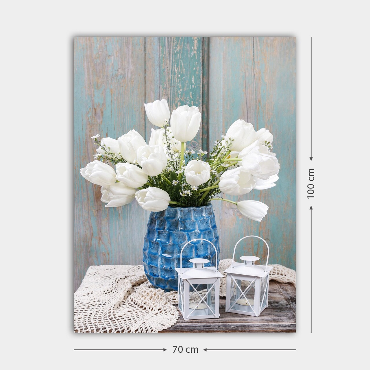 Tablou decorativ, 278792069_70100, Cadru: 100% LEMN (grosime: 3 cm), Multicolor - view 3