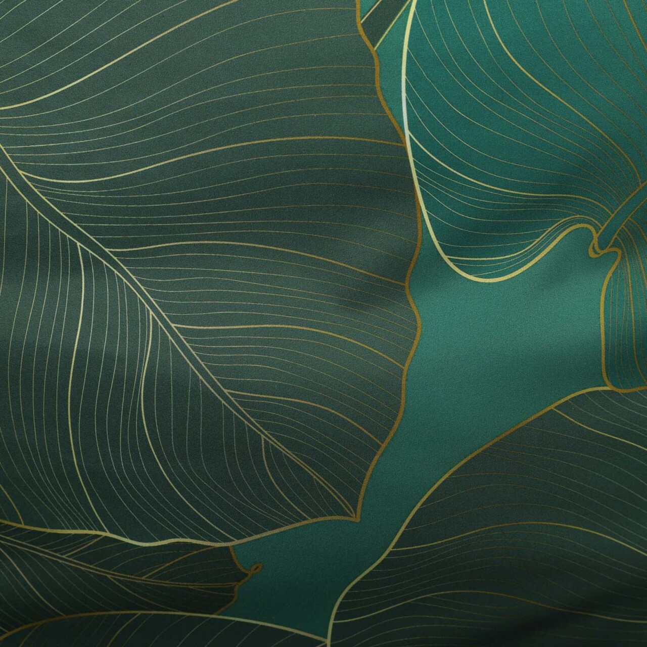 Lenjerie de pat dubla Gallo, Homla, 160x200 cm, 3 piese, microfibra din poliester, verde - view 5