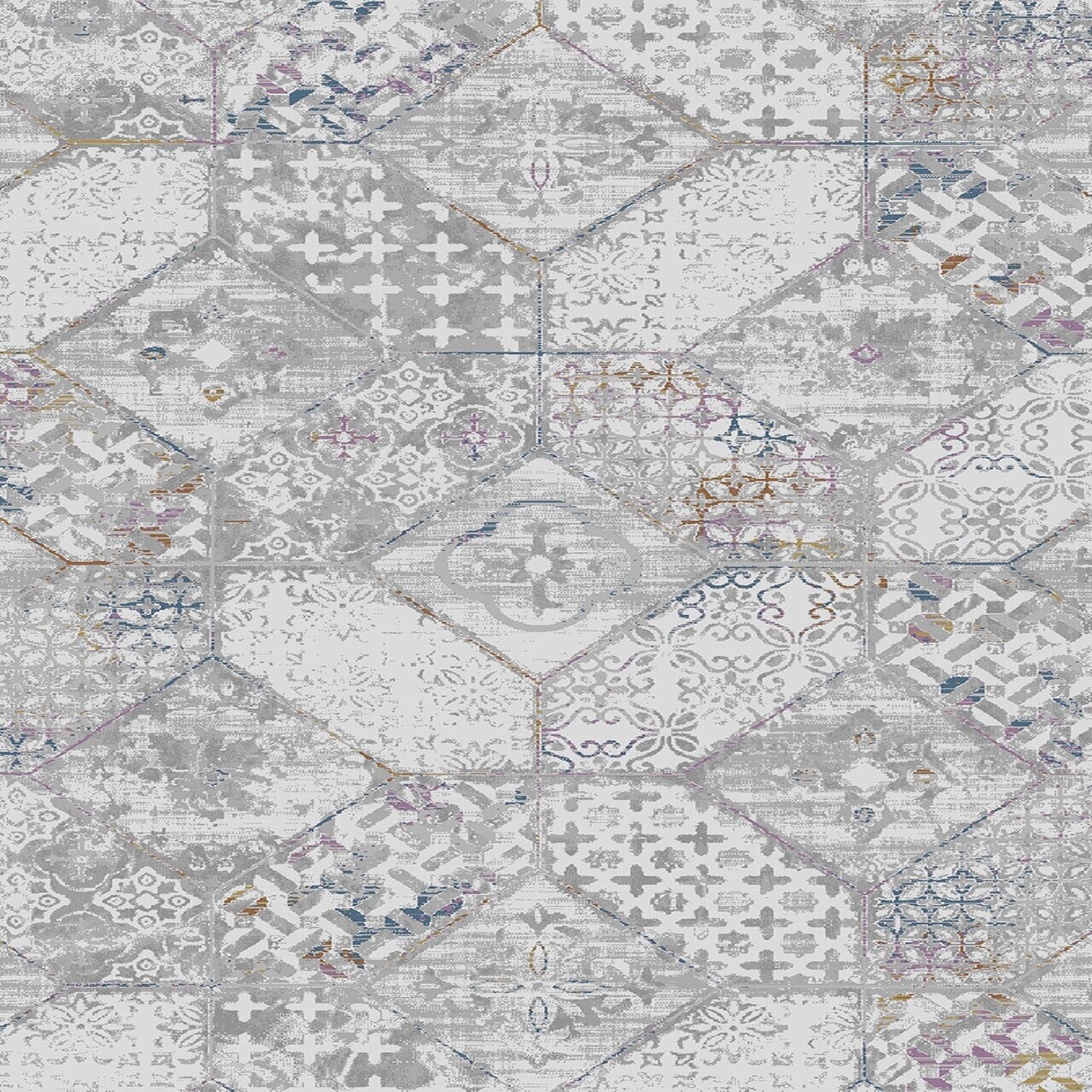 Covor, Eexfab1192, 140x220 cm, Multicolor - Imagine 2