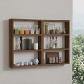 Raft de perete, Puqa Design, Hexa, Maro