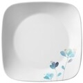 Serviciu de masa 16 piese, Corelle, Dalena, sticla Vitrelle/portelan, alb/albastru