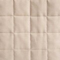 Set 3 cosuri de depozitare Ersen, Homla, 33x33x30 cm / 30x30x28 cm / 27x27x26 cm, poliester/bumbac, gri