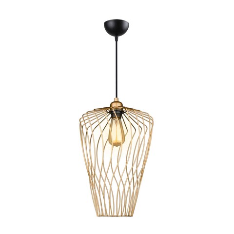 Candelabru, Squid Lighting, Sultan, 28 x 28 x 47 cm, fier, negru/auriu Iluminat