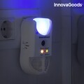 Aparat contra Daunatorilor cu LED si Senzor 5in1 InnovaGoods, 12.5x7x4.2 cm