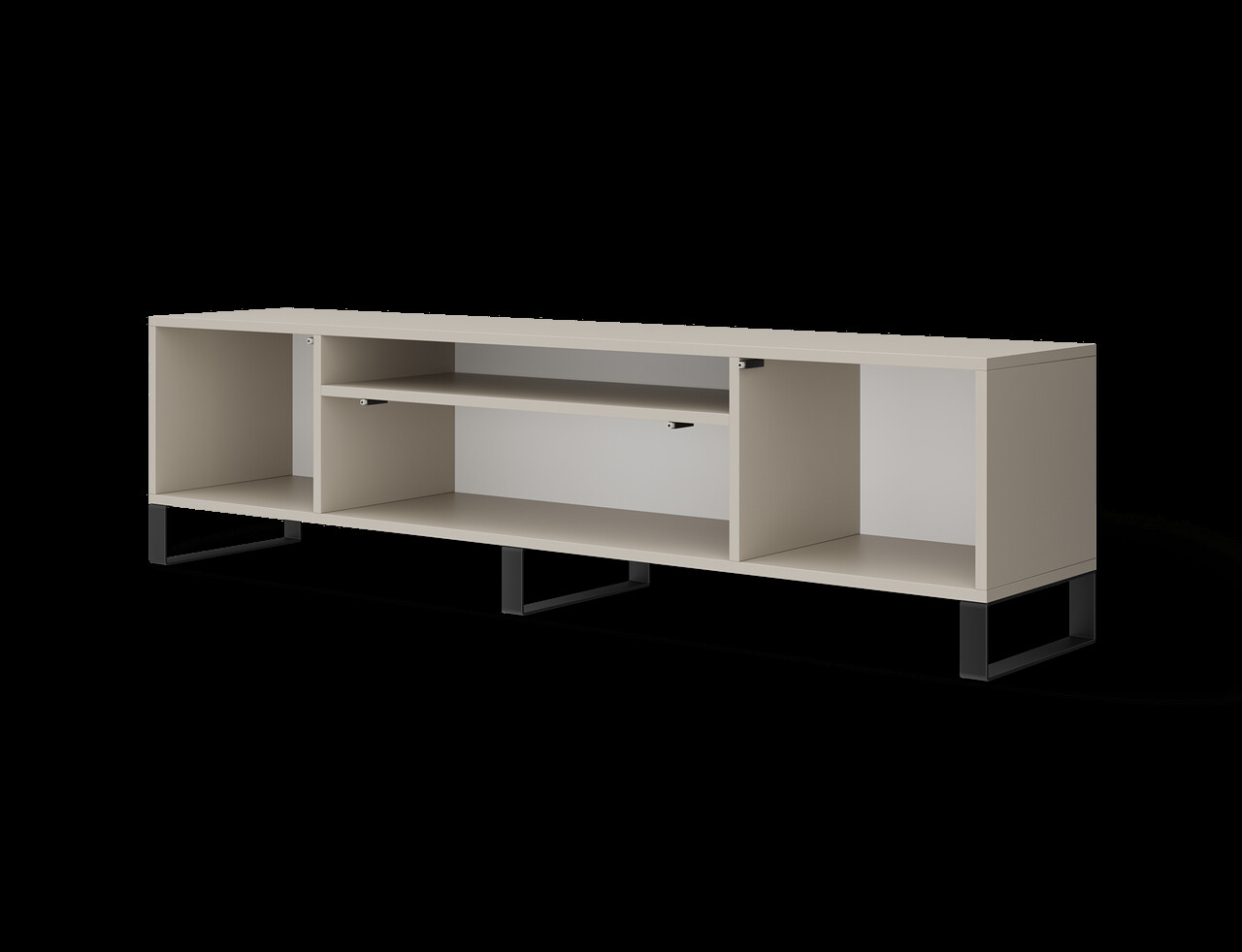 Comoda TV ADRK, Femur, 200x41x53 cm, PAL laminat, casmir — imaginea 7
