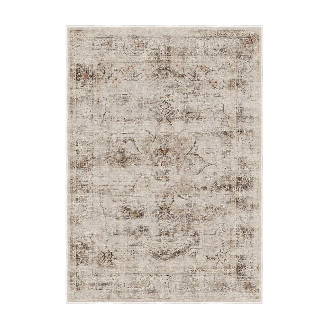 Covor, Kece-Fr25, 80x200 cm, Poliester, Bej — imaginea 7