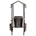Ghiveci, Cart Stripes, Creaciones Meng,  37.5x21x37 cm, fier