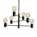 Lustra, Opviq, 892OPV1769, Metal, Negru