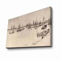 Tablou decorativ, 70100FAMOUSART-029, Canvas, 70 x 100 cm, Multicolor