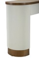 Consola Tolosa, Mauro Ferretti, 121x40x78 cm, MDF/lemn de frasin/fier, multicolor