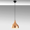 Lustra, Opviq, 892OPV1524, Metal, Cupru / Alb / Negru