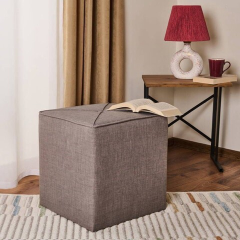 Taburet, Atelier del Sofa, 558ZEN1377, Frame: 100% SOLID FIR WOOD, Gri