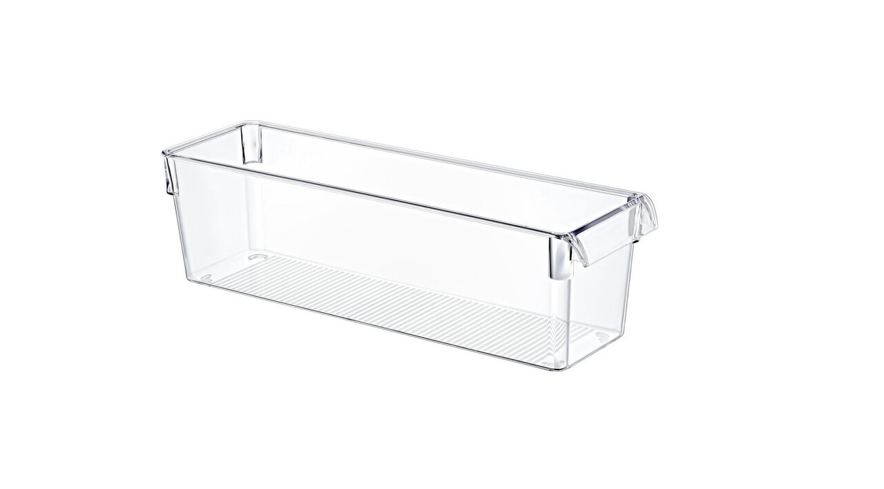 Set organizatoare frigider, Hermia, 639OKK1131, Dimensiune medie: 37 x 15 x 10 cm (1 bucată), Transparent - imagine 2