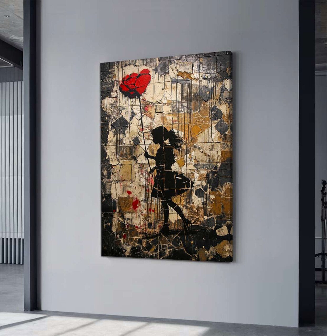 Tablou decorativ, YNS-1043-70 x 100, Lemn, Multicolor - view 2