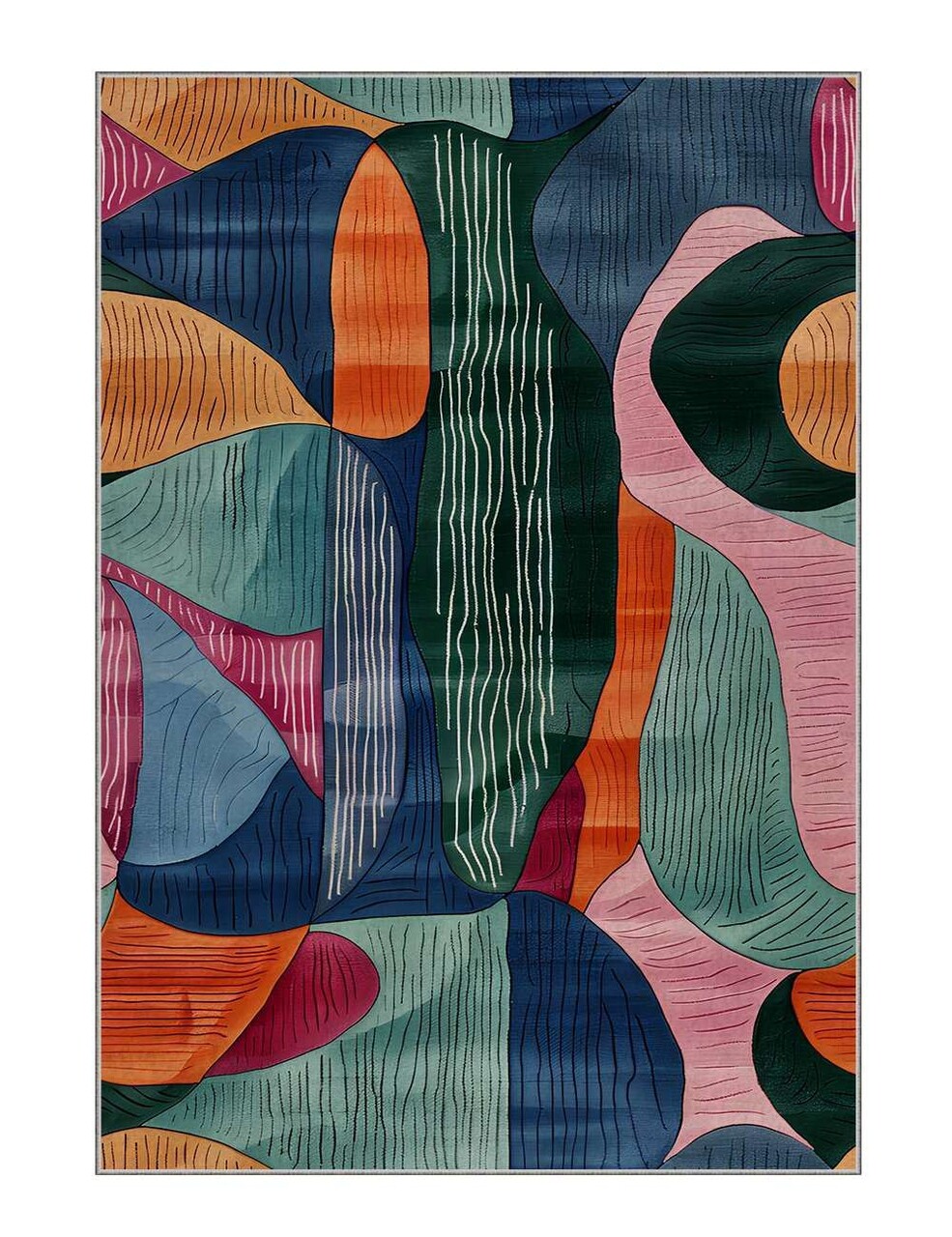 Covor (80 x 150), BSR-9, 80x150 cm, Multicolor - view 5