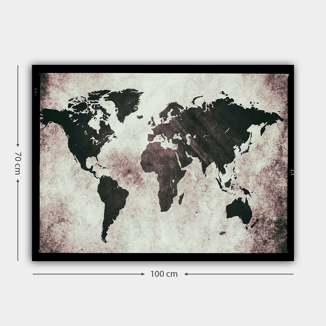 Tablou decorativ, 212007328_70100, Cadru: 100% LEMN (grosime: 3 cm), Multicolor - view 3