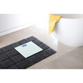 Cantar digital pentru baie, Brabantia, White, 30x30x2.5 cm, otel, alb