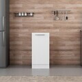 Dulap pentru bucatarie, Hanah Home, Minar, 40x87x58 cm, Alb