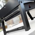 Gratar portabil pliabil pentru utilizare cu carbune, BearBQ InnovaGoods, 41x28x20 cm