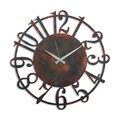 Ceas de perete, Metal Wall Clock 15, Metal, ø48 cm, Multicolor