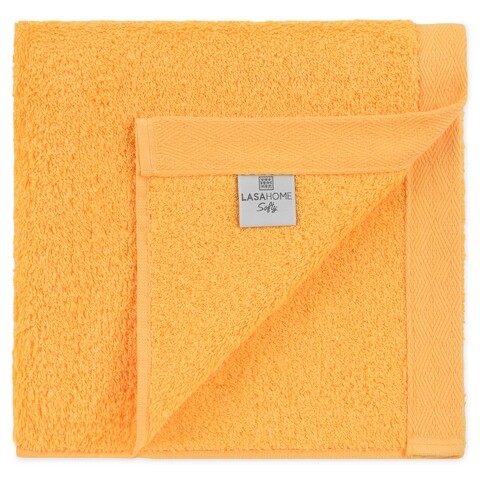 Prosop de baie, decomex, softy, 50 x 100 cm, 100% bumbac, 500 gr/mp, galben