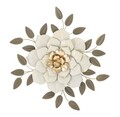Decoratiune pentru perete, Mauro Ferretti, Petal, 61 x 5 x 62 cm, fier, multicolor