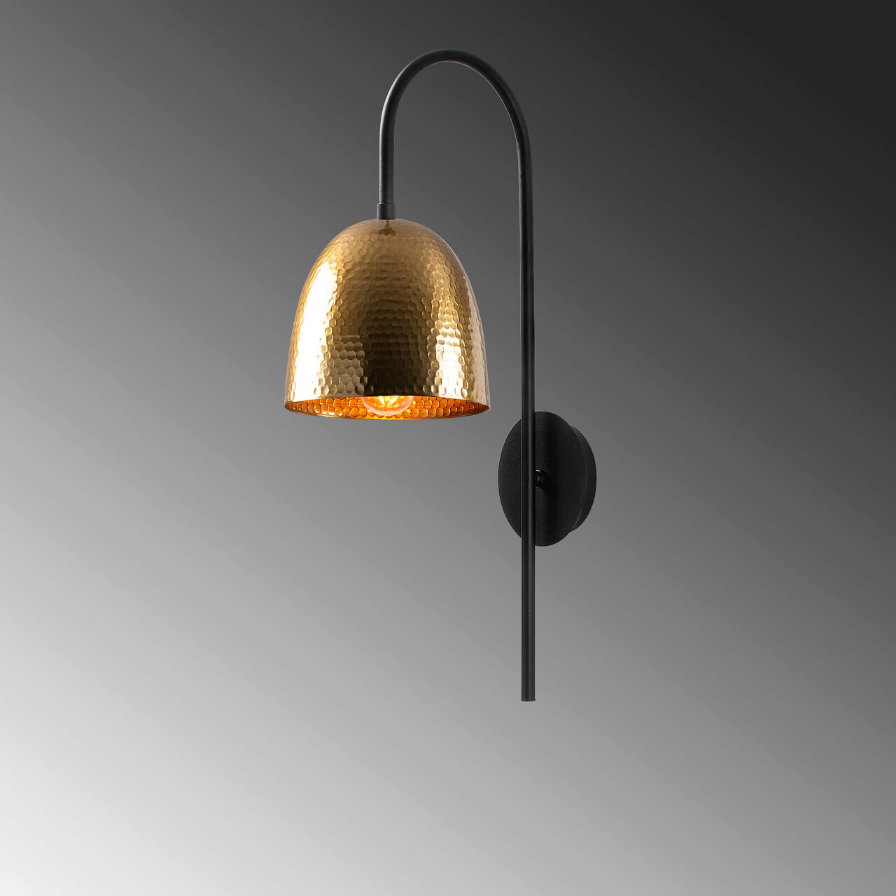 Aplica de perete Tatum 584TTM1979 Metal Negru / Vintage