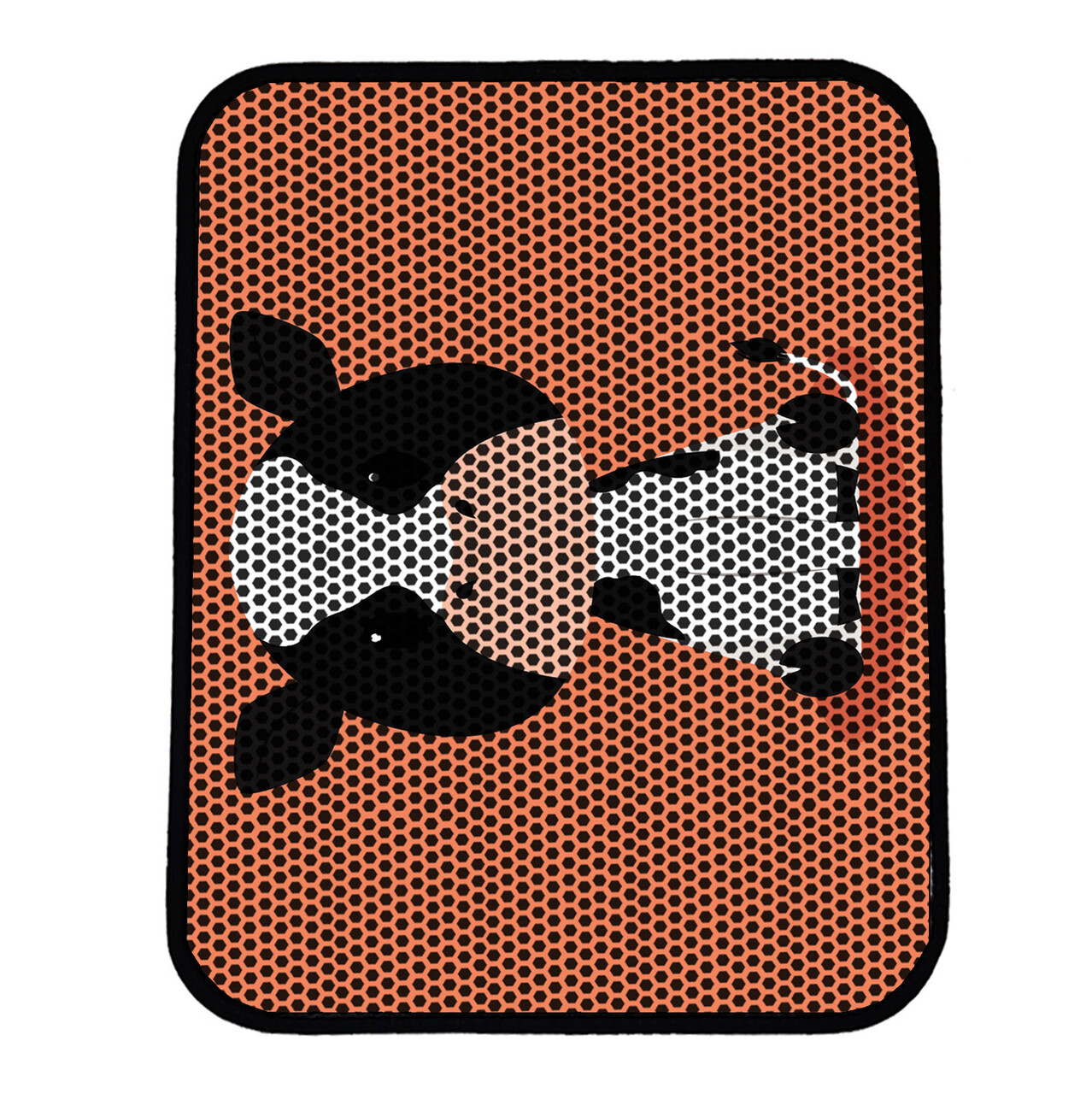 Covoras litiera pentru colectarea granulelor de nisip, Paws &amp; Whiskers, Nrszn0076, 50% PVC/50% poliester, Multicolor - view 2