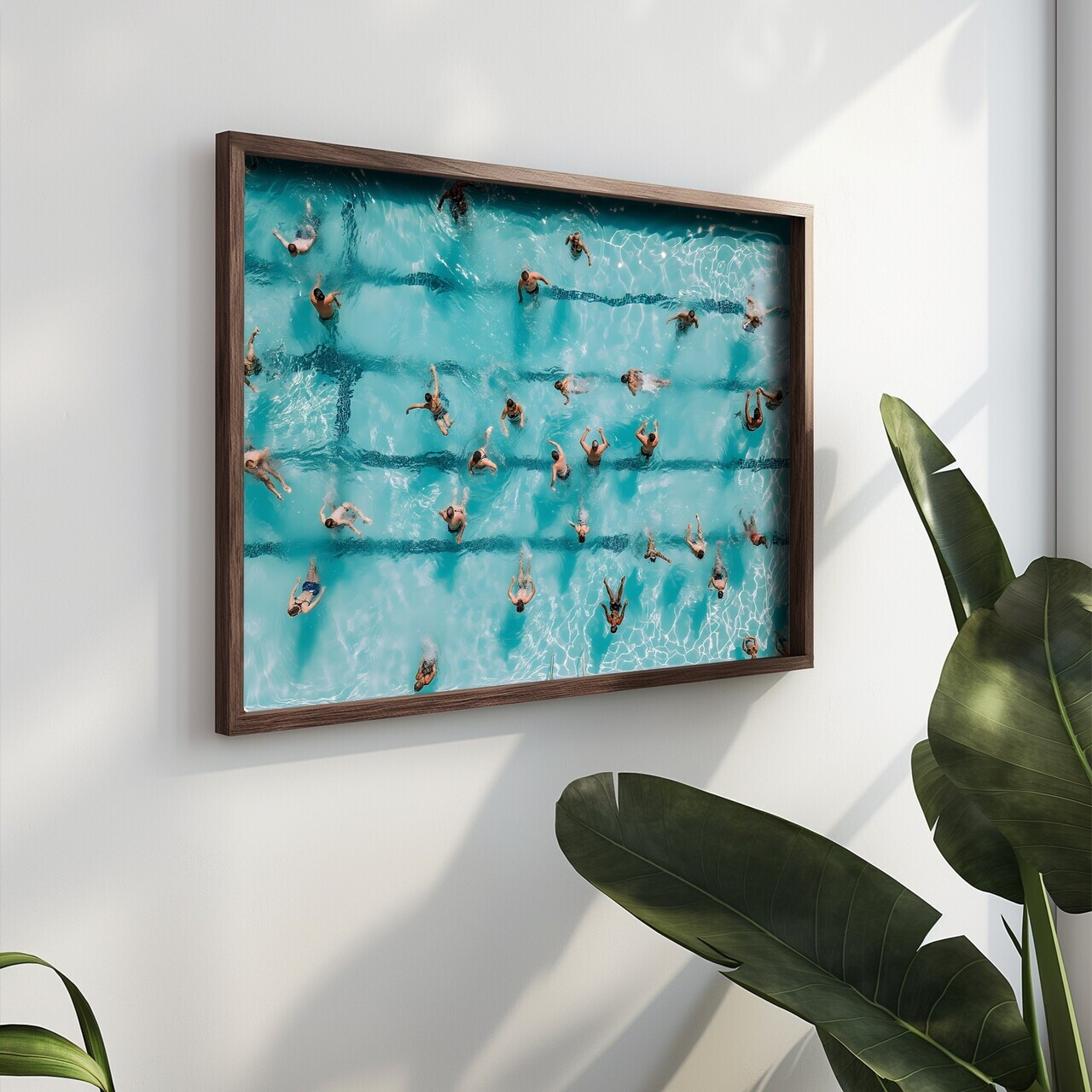 Tablou decorativ, GE095-L, Lemn, Multicolor — imaginea 3
