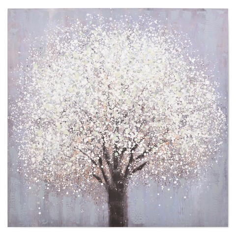 Tablou, Mivali, 100 x 3 x 100 cm, canvas, multicolor