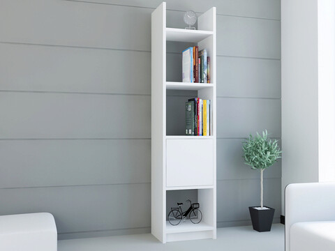 Corp biblioteca, decorotika, esbi 103, 33.1x150x29.5 cm, alb