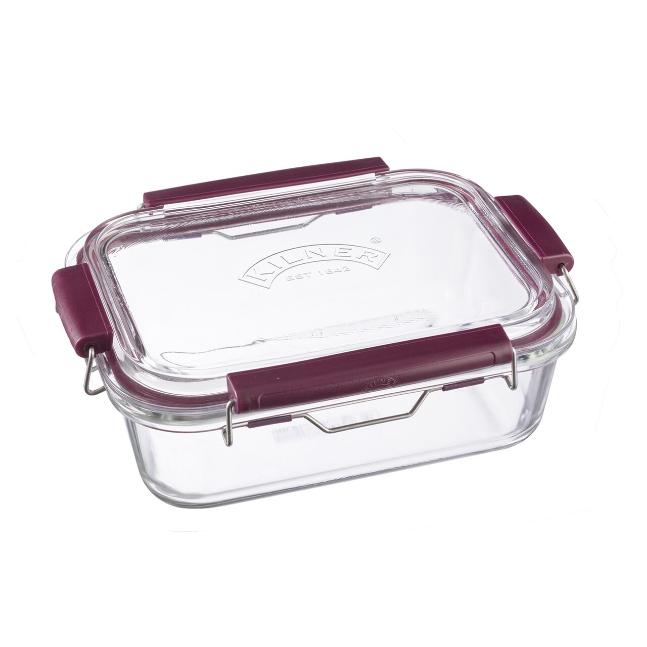 Caserola cu capac, Kilner, Fresh, 0.85 L, 24 x 19 cm, sticla, transparent - 1 | YEO