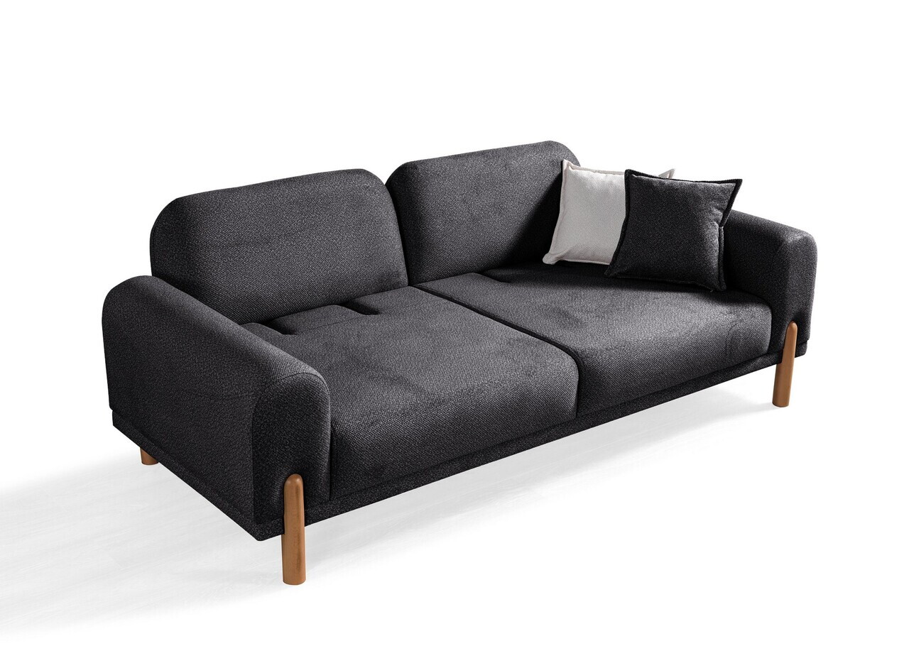 Canapea extensibila 3 locuri, Atelier del Sofa, 752EST1177, Antracit — imaginea 5
